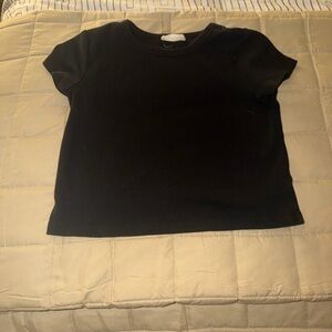 Together Black Crop Top